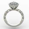 Cluster Flower Ring Cluster Flower Ring