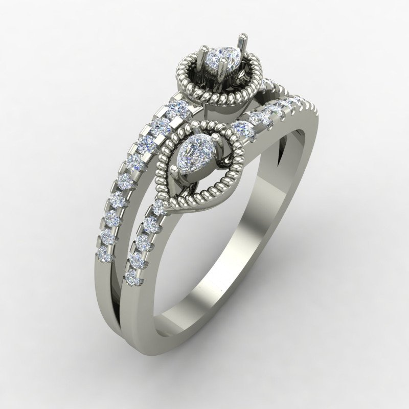 Silver Anniversary Band Ring Silver Anniversary Band Ring