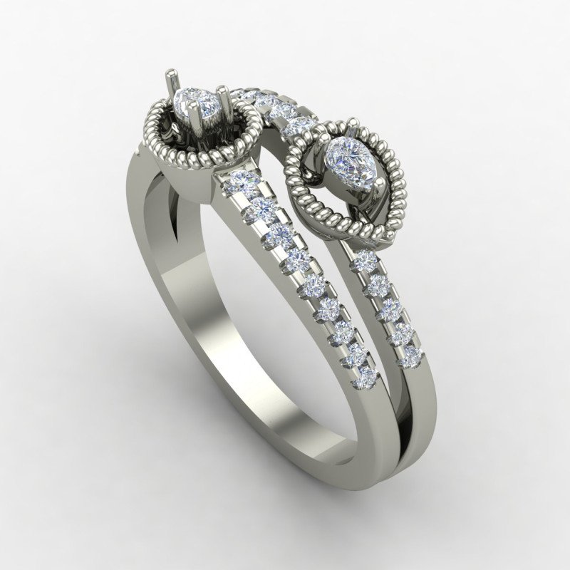 Silver Anniversary Band Ring Silver Anniversary Band Ring