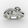Silver Anniversary Band Ring Silver Anniversary Band Ring