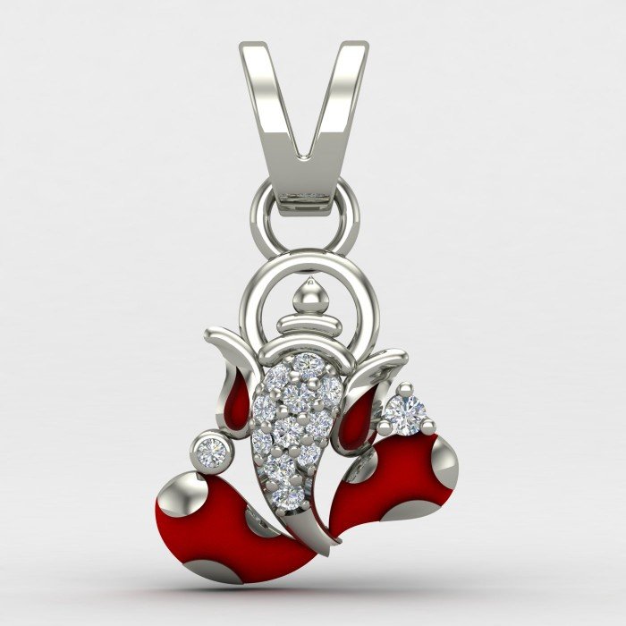 Ganesh Ji Silver Pendant Ganesh Ji Silver Pendant
