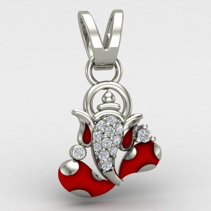 Ganesh Ji Silver Pendant Ganesh Ji Silver Pendant