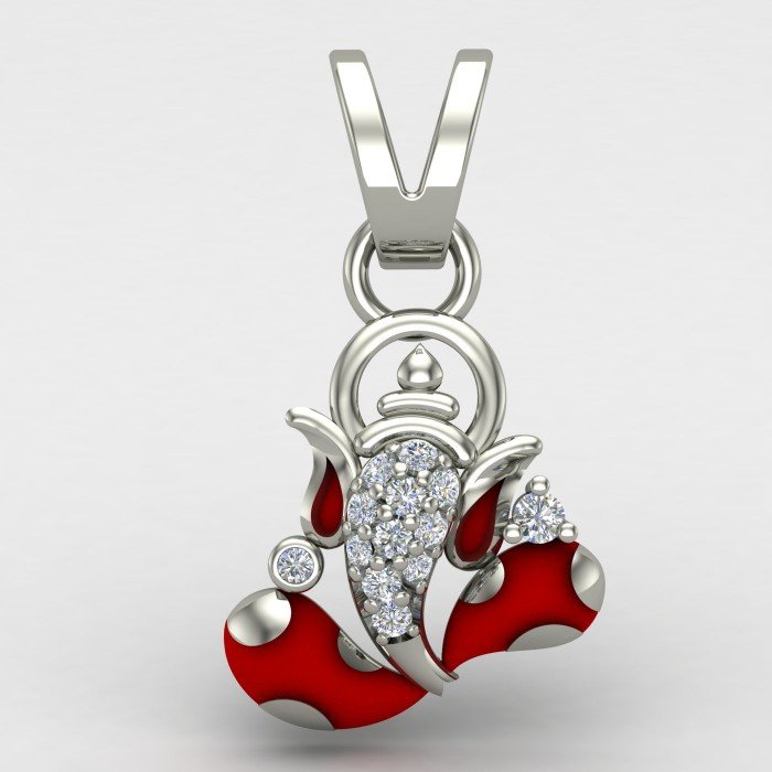 Ganesh Ji Silver Pendant Ganesh Ji Silver Pendant
