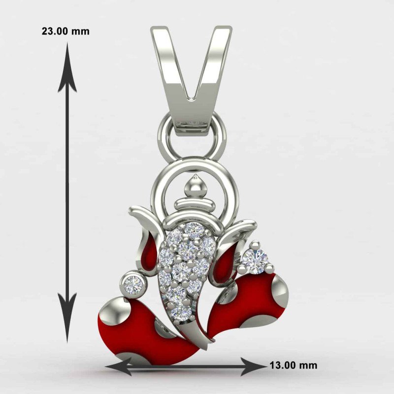 Ganesh Ji Silver Pendant Ganesh Ji Silver Pendant