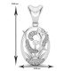 Om Surya Silver Pendant Om Surya Silver Pendant