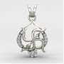 Swastik Arrow Pendant