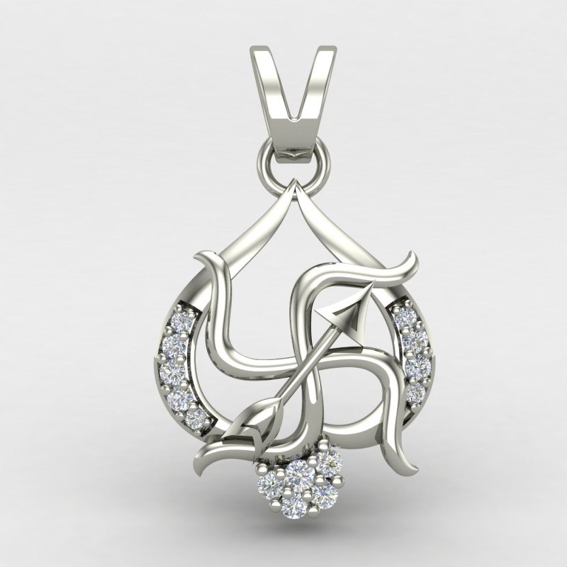 Swastik Arrow Pendant Swastik Arrow Pendant