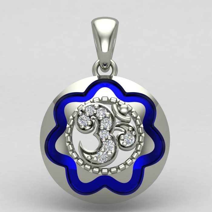 Round Shape Om Locket Round Shape Om Locket
