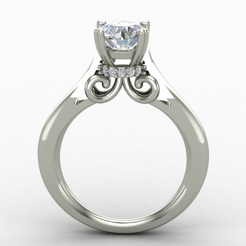 Fashion Solitaire Engagement Ring Fashion Solitaire Engagement Ring