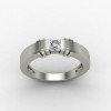 Emerald Solitaire Ring Emerald Solitaire Ring
