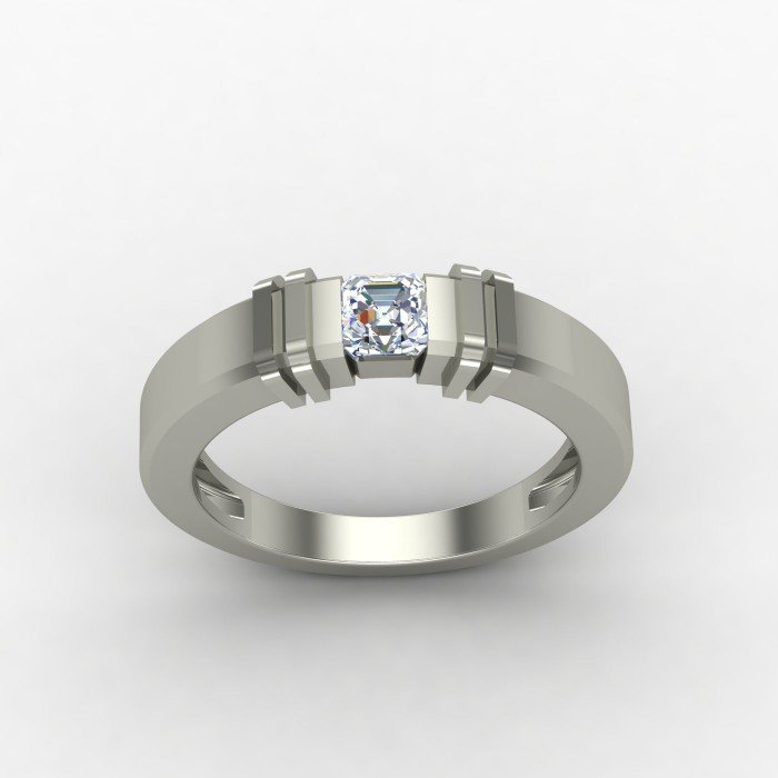 Emerald Solitaire Ring Emerald Solitaire Ring