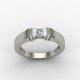 Emerald Solitaire Ring Emerald Solitaire Ring