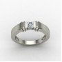 Emerald Solitaire Ring