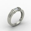 Emerald Solitaire Ring Emerald Solitaire Ring