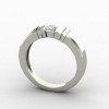 Emerald Solitaire Ring Emerald Solitaire Ring
