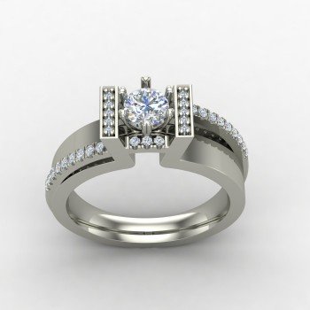 Men Wedding Solitaire Ring