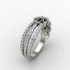 Silver Band Ring for Girlfriend Silver Band Ring for Girlfriend