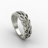 Silver Band Ring for Girlfriend Silver Band Ring for Girlfriend