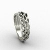 Silver Band Ring for Girlfriend Silver Band Ring for Girlfriend