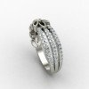 Silver Band Ring for Girlfriend Silver Band Ring for Girlfriend