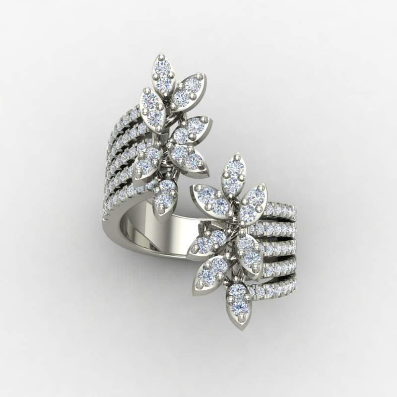 Affordable Silver Finger Ring for Wedding and Engagement