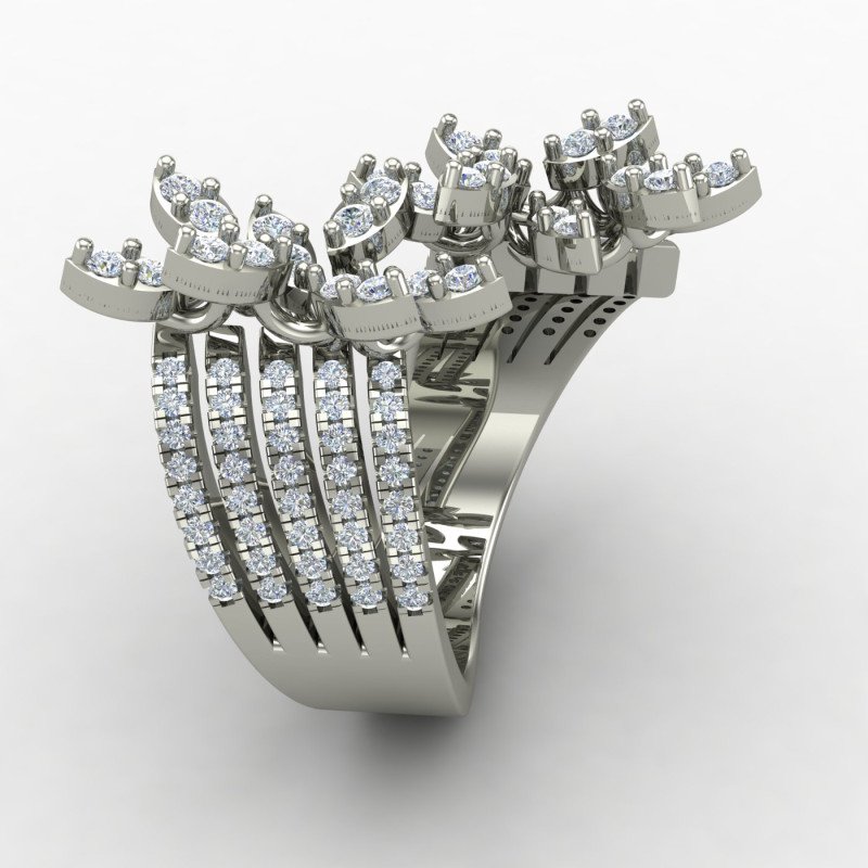 Affordable Silver Finger Ring for Wedding and Engagement