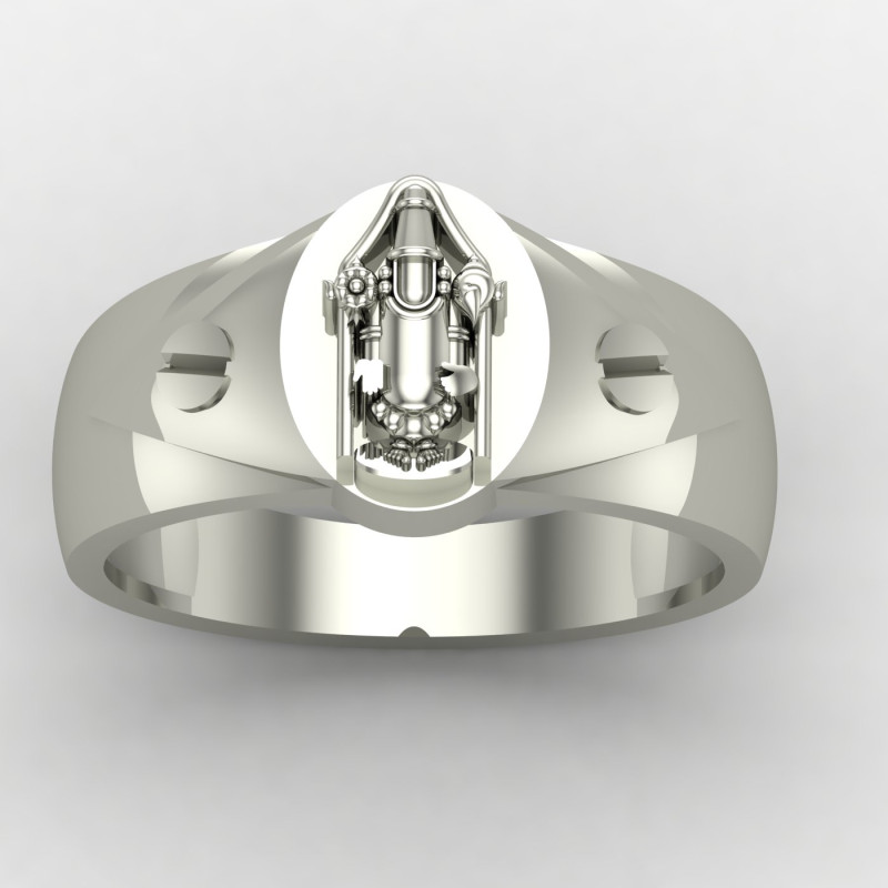 Tirupati Balaji Men Ring Tirupati Balaji Men Ring