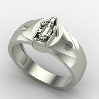 Tirupati Balaji Men Ring