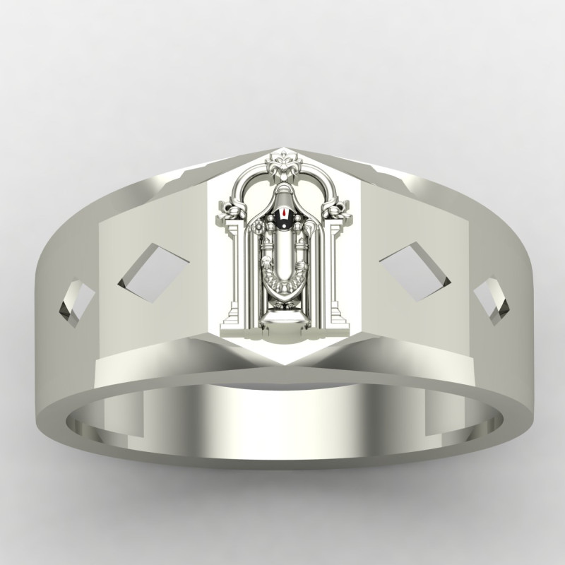Square Balaji Men Ring Square Balaji Men Ring