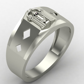 Square Balaji Men Ring Square Balaji Men Ring