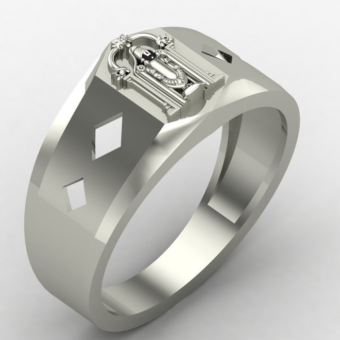 Square Balaji Men Ring Square Balaji Men Ring