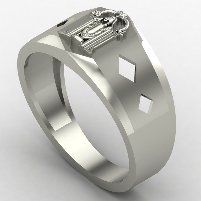Square Balaji Men Ring Square Balaji Men Ring