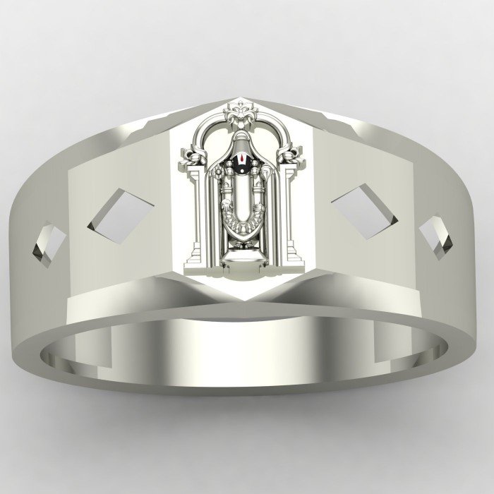 Square Balaji Men Ring Square Balaji Men Ring
