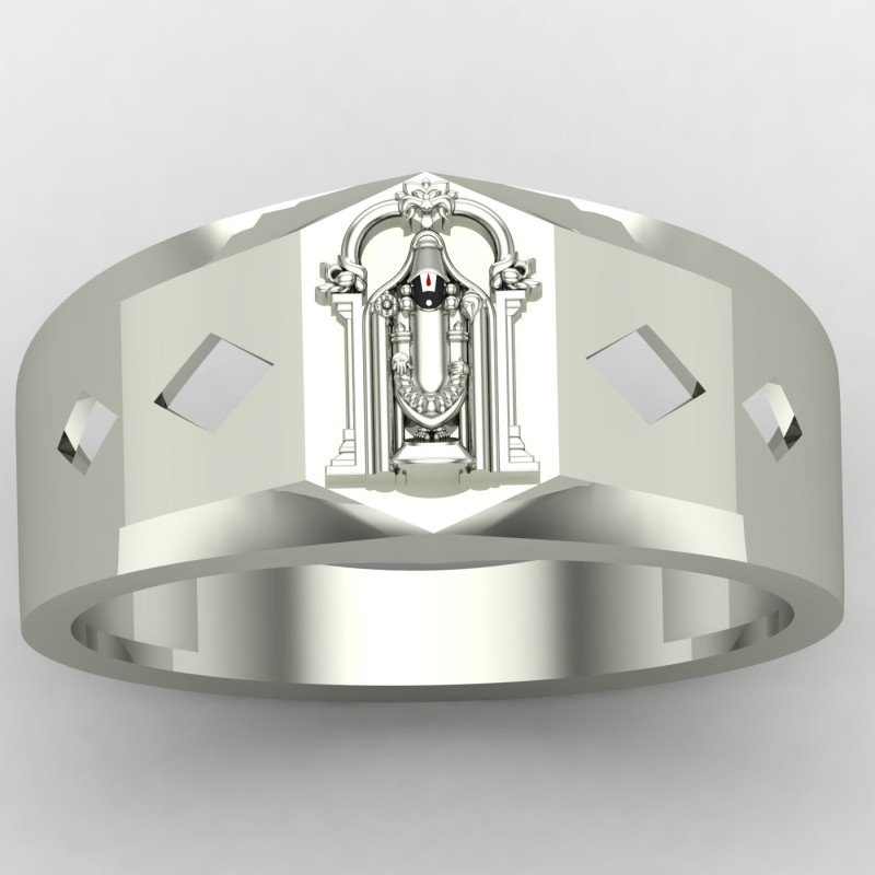 Square Balaji Men Ring Square Balaji Men Ring