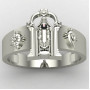 Silver Tirupati Balaji Ring