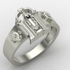 Silver Tirupati Balaji Ring