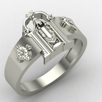 Silver Tirupati Balaji Ring Silver Tirupati Balaji Ring
