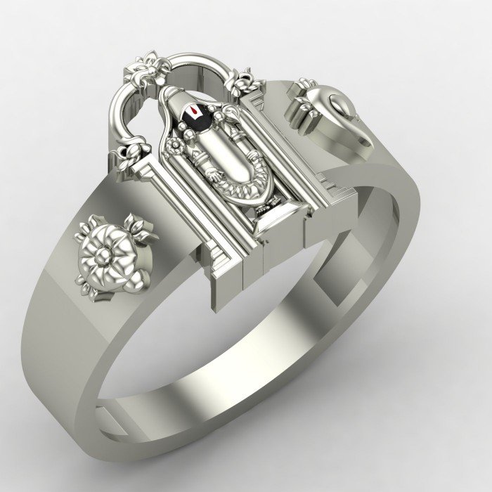 Silver Tirupati Balaji Ring Silver Tirupati Balaji Ring