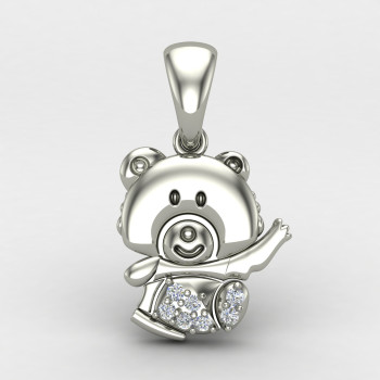 Kids Silver Pendant