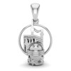 Makka Madina Silver Pendant Makka Madina Silver Pendant