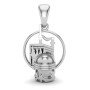 Makka Madina Silver Pendant