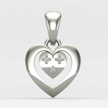 Sweet Heart Love Pendant