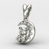 Kids Beer Silver Pendant