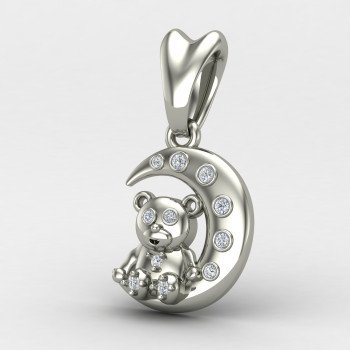Kids Beer Silver Pendant Kids Beer Silver Pendant