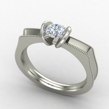 Men Solitaire Ring