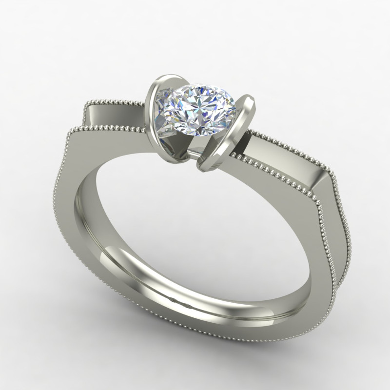 Men Solitaire Ring Men Solitaire Ring