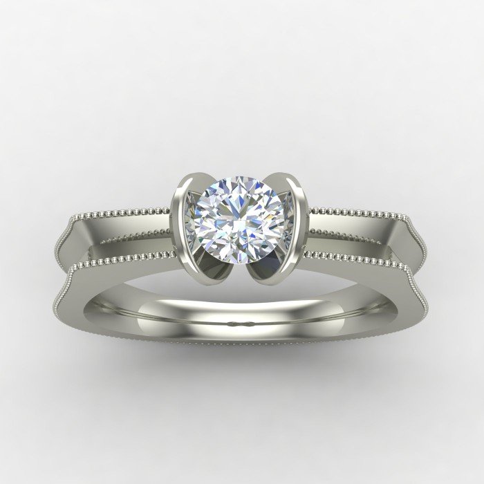 Men Solitaire Ring
