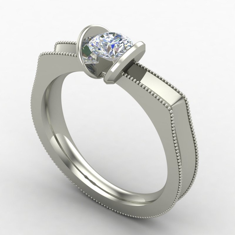 Men Solitaire Ring Men Solitaire Ring