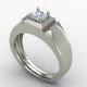 Silver Gents Solitaire Ring