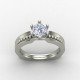 King of Diamond Solitaire Ring